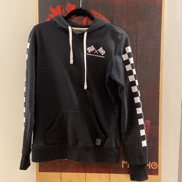 Harley-Davidson || Black Hoodie - Picture 1 of 7